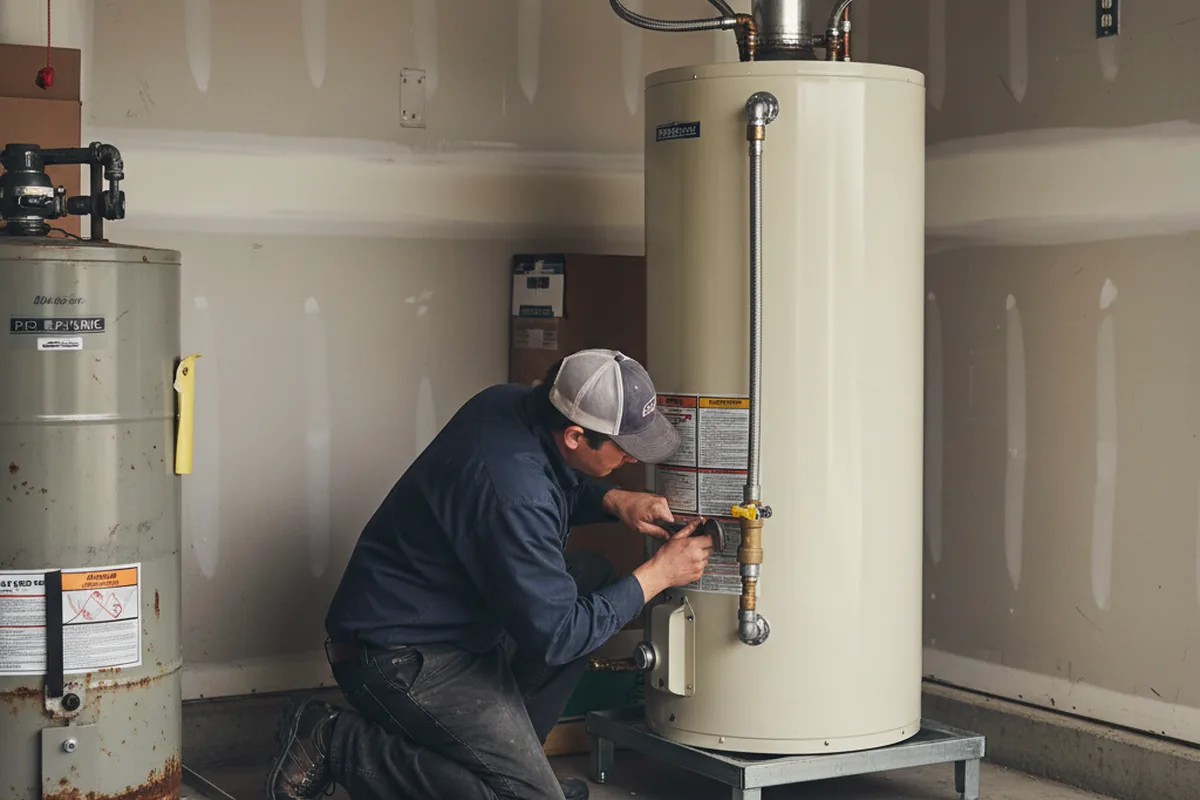 Water heater and shutoff valve replacement in Redondo Beach